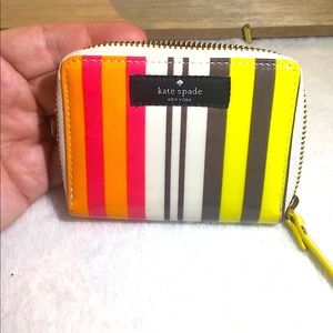 # Brightly colored Kate Spade Wallet VGU